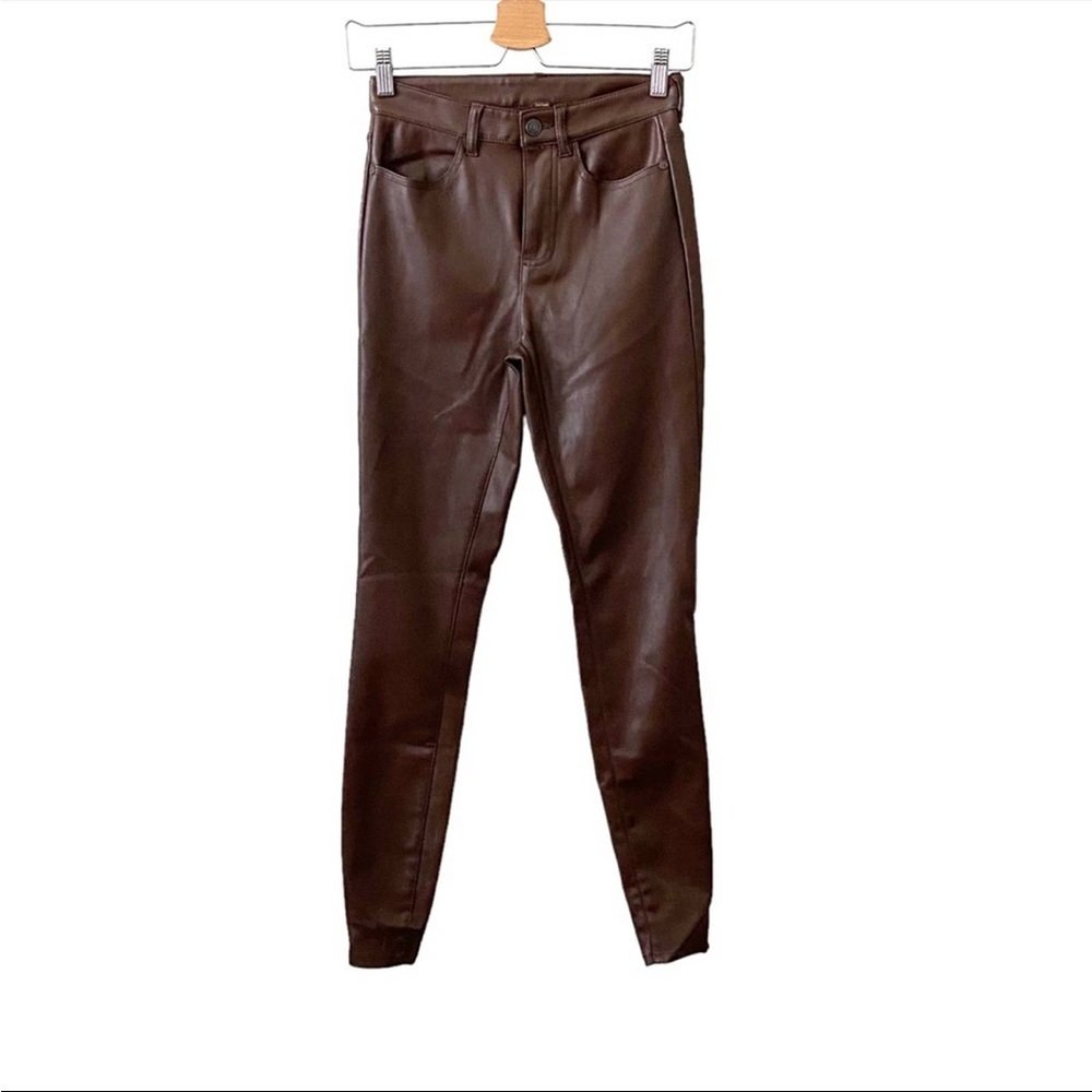 Lined vegan leather pants Free People - Picture 3 of 6